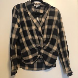 Heartloom Plaid Timo Top Size Small